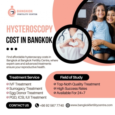 Hysteroscopy Cost in Bangkok: A Guide by Bangkok Fertility Centre