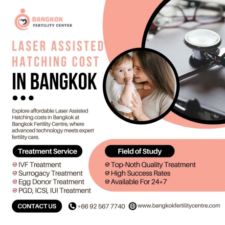 Laser Assisted Hatching Cost in Bangkok: A Guide by Bangkok Fertility Centre
