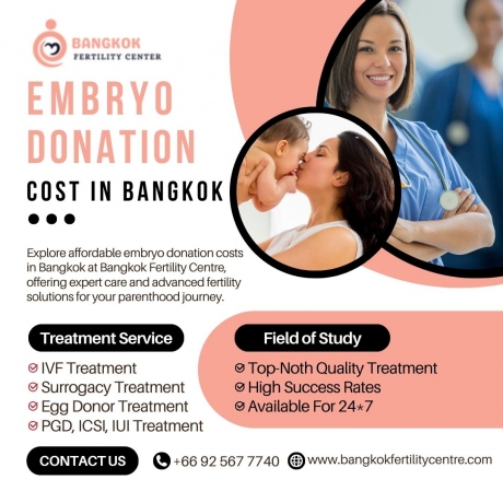 Embryo Donation Costs in Bangkok: What You Need to Know